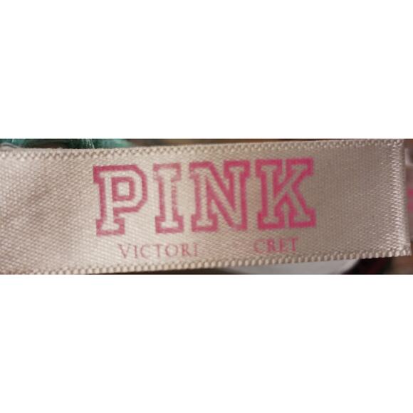 PINK VICTORIA'S SECRET Wear Everywhere Super Push-Up Bra size 34D Teal & Pink - Picture 5 of 5